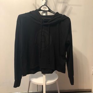 Pure barre crop hoodie